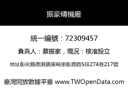 振豪精機廠
