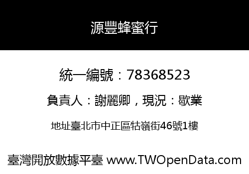 源豐蜂蜜行