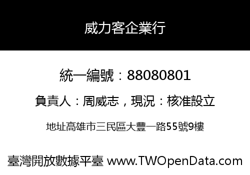 威力客企業行