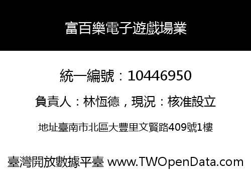 富百樂電子遊戲場業