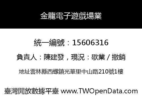 金龍電子遊戲場業