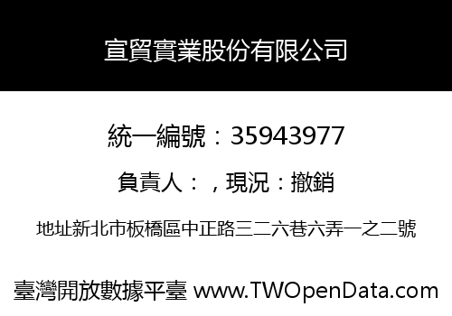 宣貿實業股份有限公司