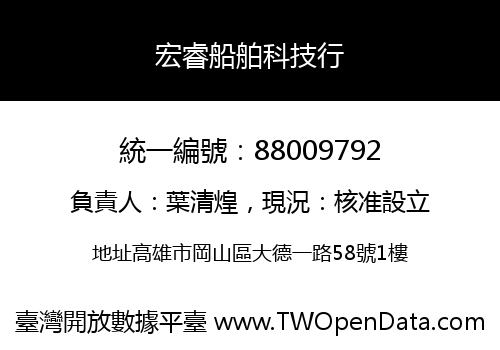 宏睿船舶科技行