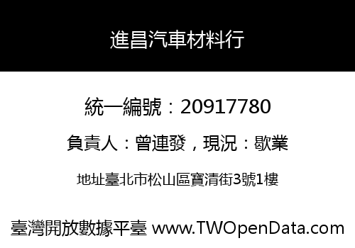 進昌汽車材料行