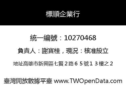 標順企業行