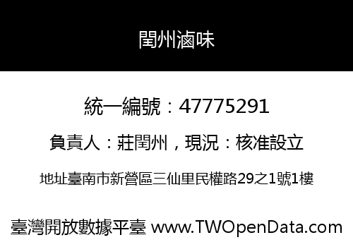 閏州滷味
