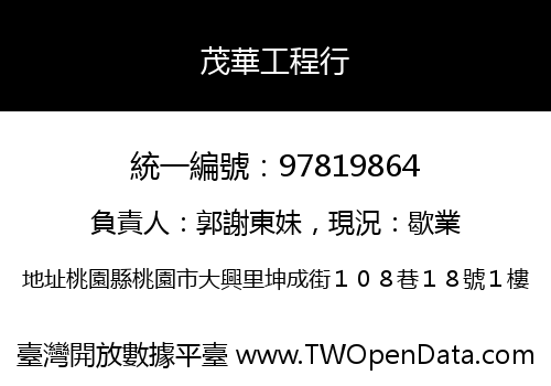 茂華工程行