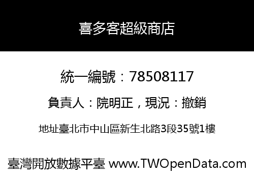 喜多客超級商店