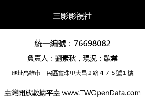 三影影視社