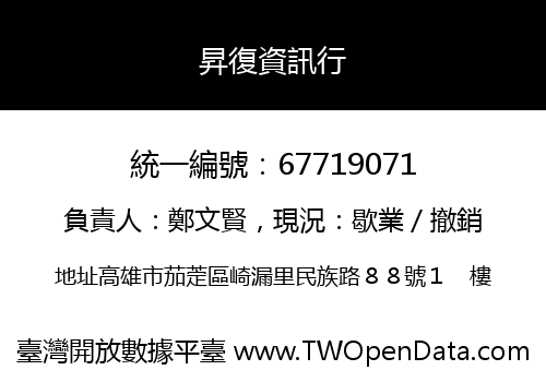 昇復資訊行