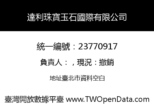 達利珠寶玉石國際有限公司