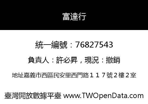 富達行