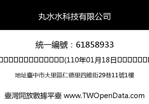 丸水水科技有限公司