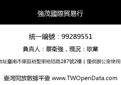 強茂國際貿易行