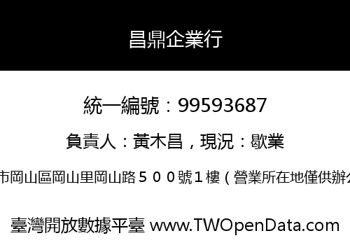 昌鼎企業行