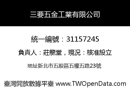 三要五金工業有限公司