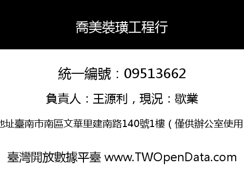 喬美裝璜工程行