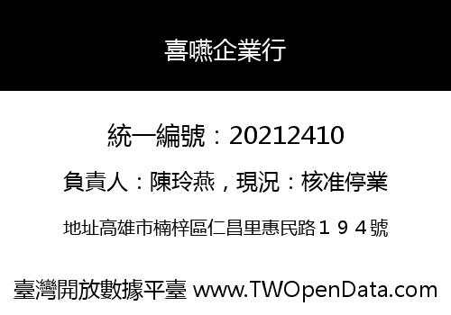 喜嚥企業行