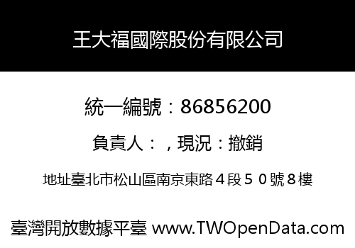 王大福國際股份有限公司