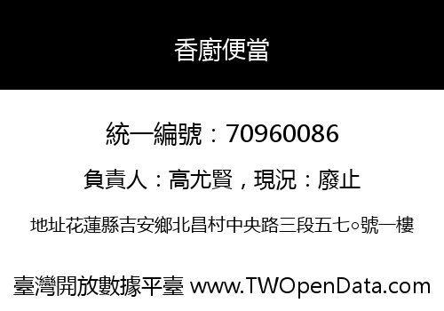 香廚便當
