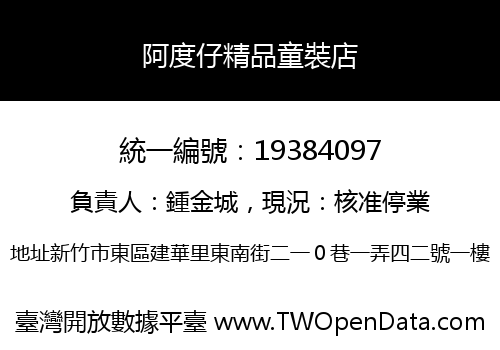 阿度仔精品童裝店