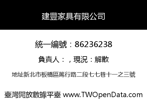 建豐家具有限公司
