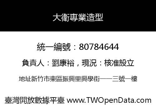 大衛專業造型