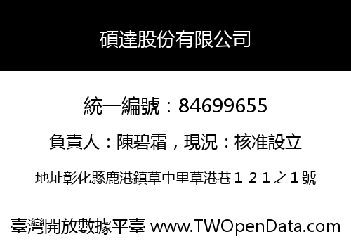 碩達股份有限公司
