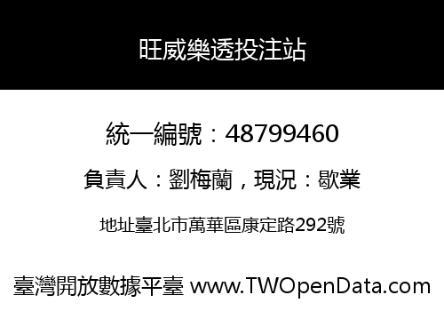 旺威樂透投注站