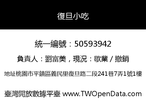 復旦小吃