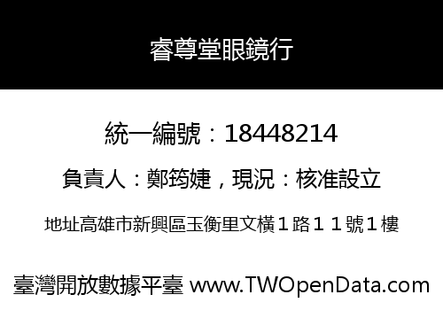睿尊堂眼鏡行
