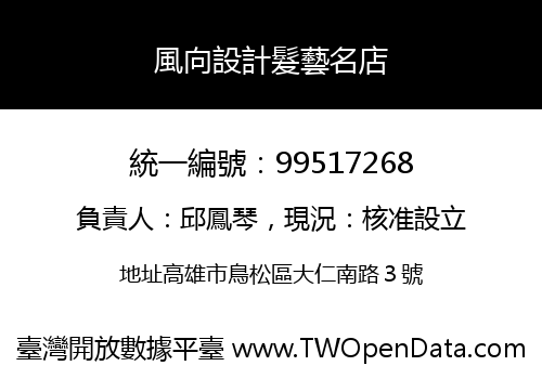 風向設計髮藝名店