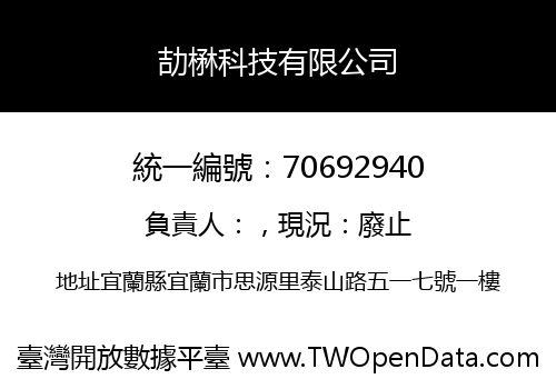 劼楙科技有限公司