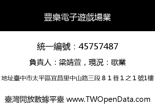 豐樂電子遊戲場業