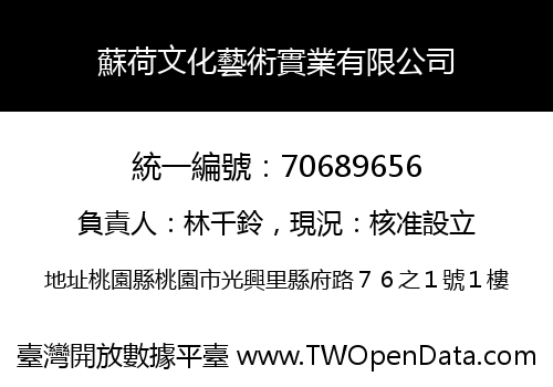 蘇荷文化藝術實業有限公司