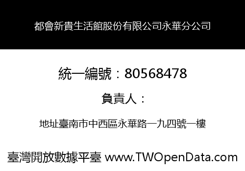 都會新貴生活館股份有限公司永華分公司