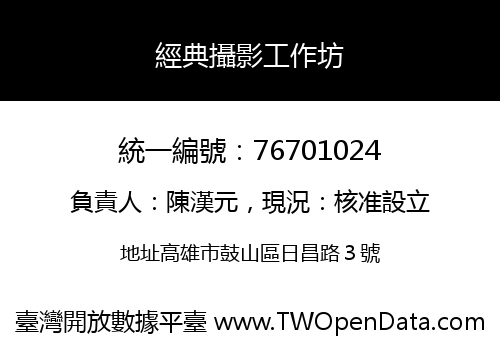 經典攝影工作坊