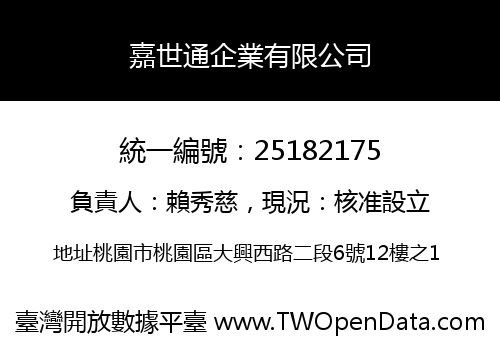 嘉世通企業有限公司