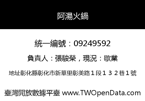 阿湯火鍋