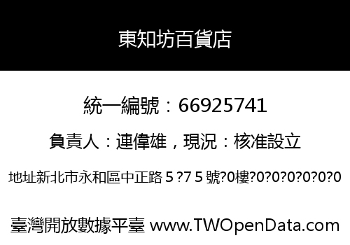 東知坊百貨店