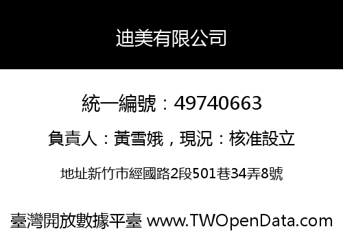 迪美有限公司