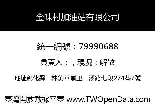 金味村加油站有限公司