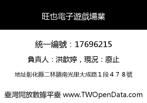 旺也電子遊戲場業