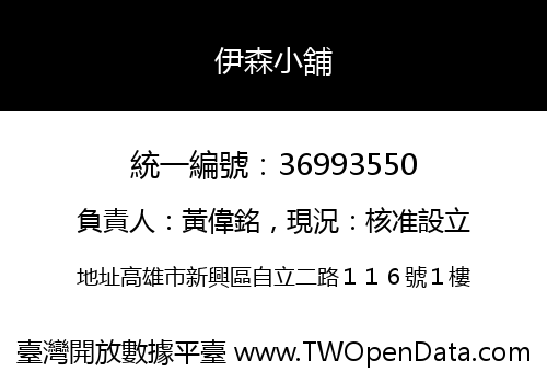 伊森小舖
