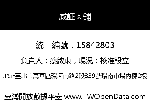 威証肉舖