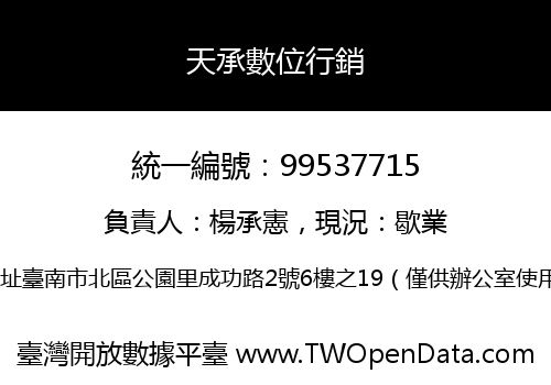 天承數位行銷
