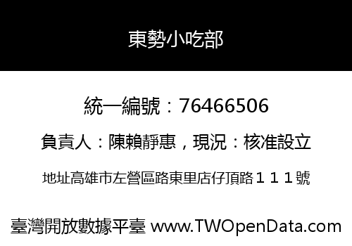 東勢小吃部