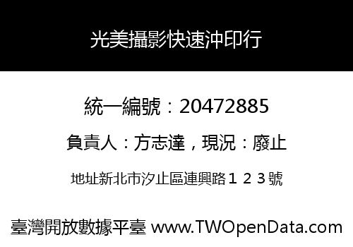 光美攝影快速沖印行