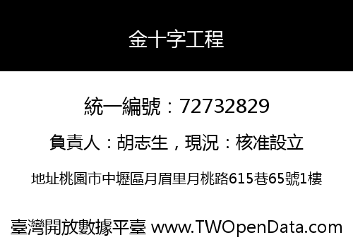 金十字工程