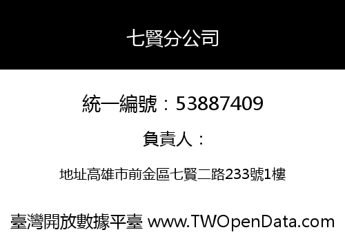 七賢分公司